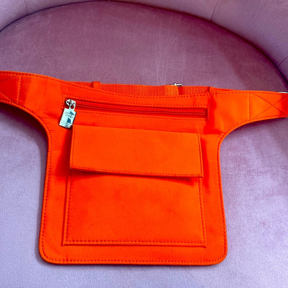 Gerruti image orange belt bag/Fanny pack